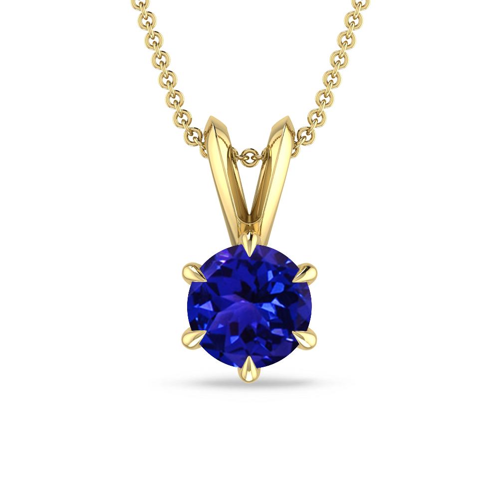 Yellow Gold - Tanzanite