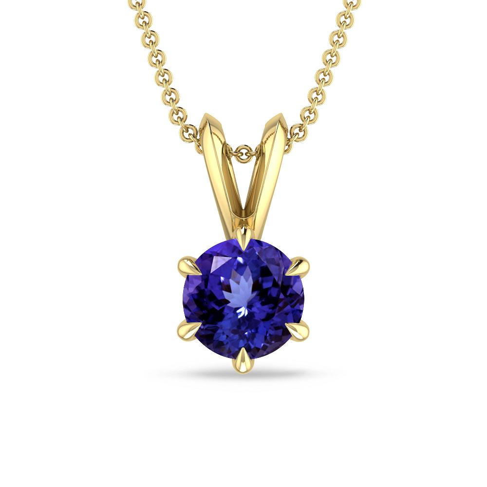 Yellow Gold - Tanzanite