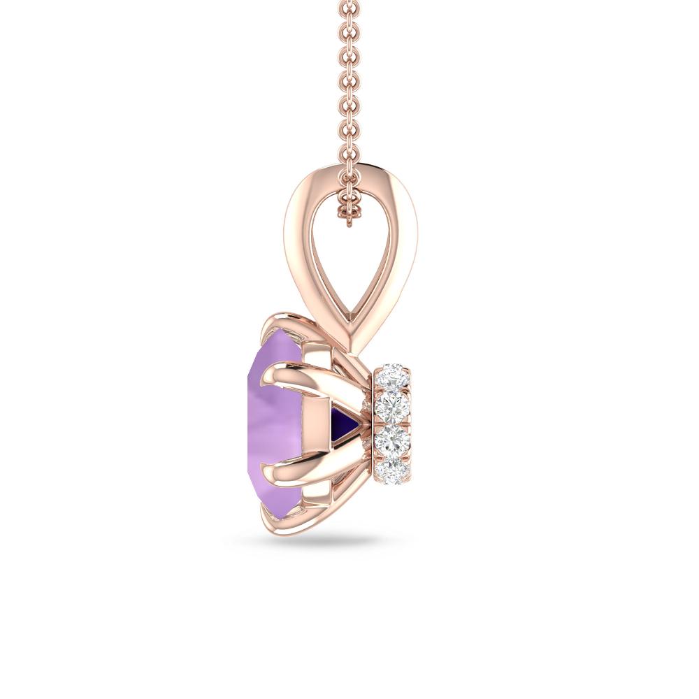 Rose Gold - Amethyst