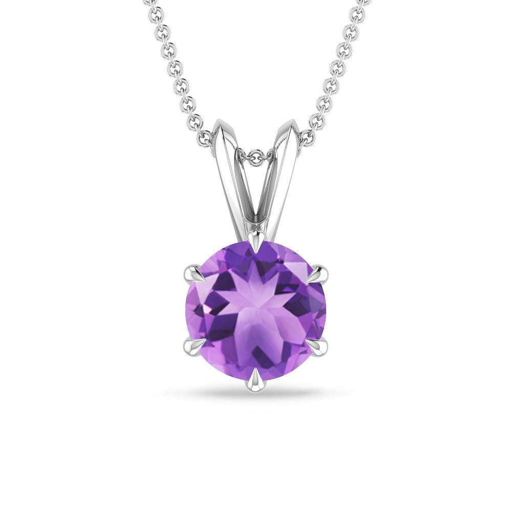 White Gold - Amethyst