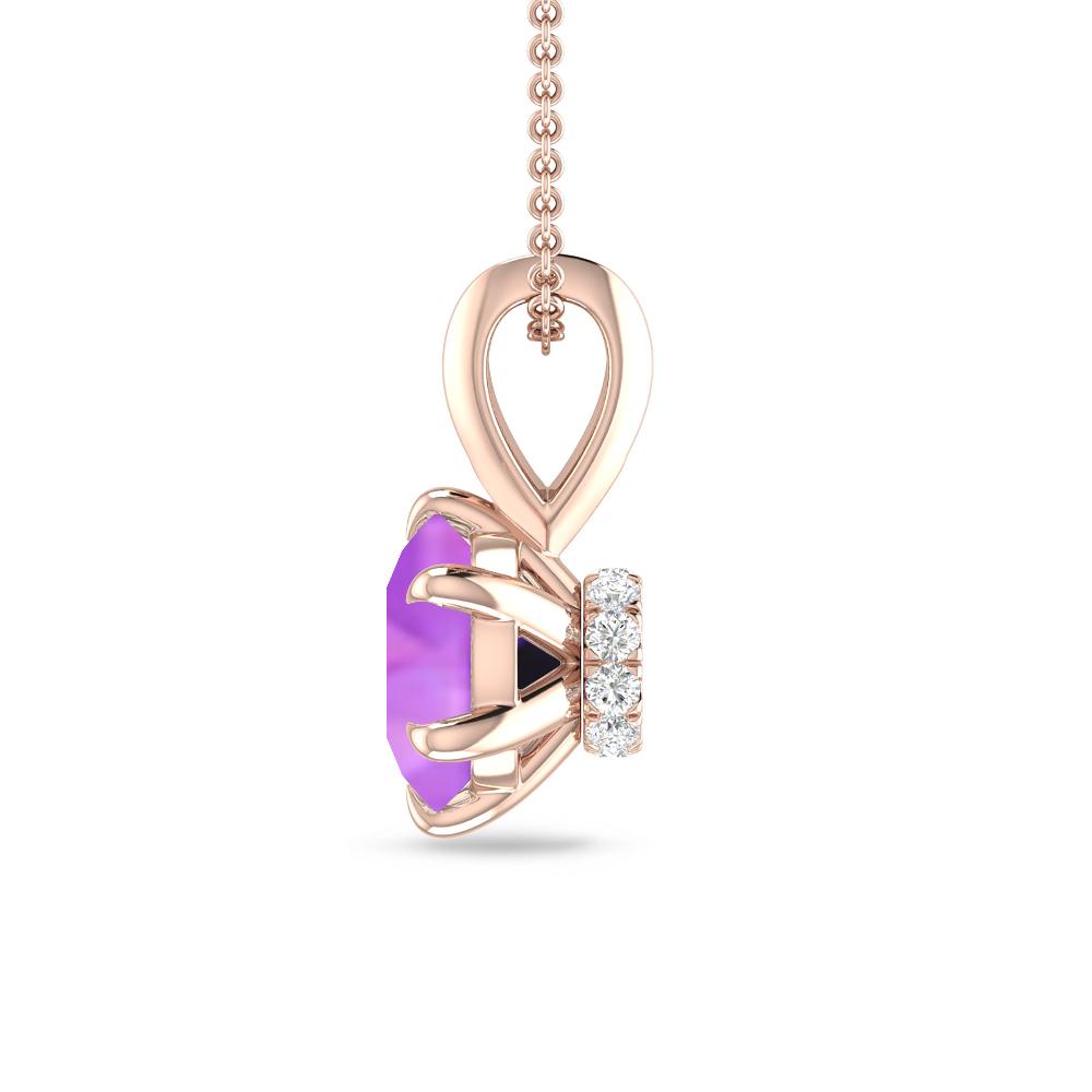 Rose Gold - Amethyst