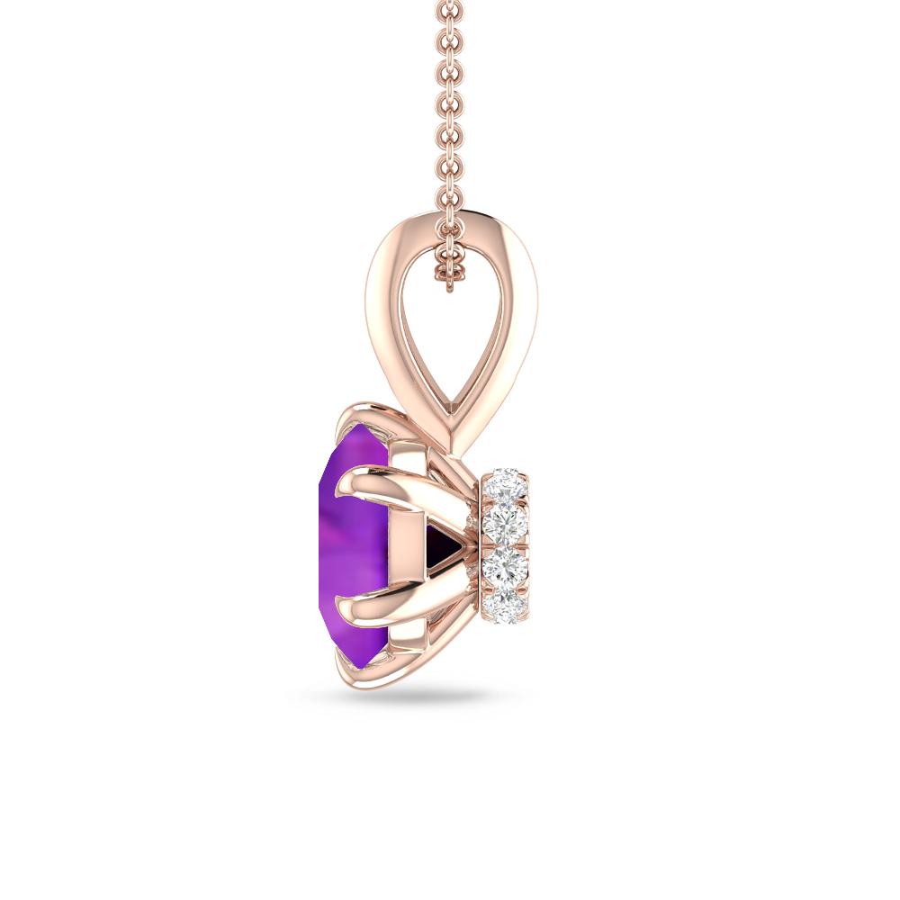 Rose Gold - Amethyst