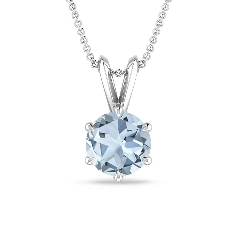 White Gold - Aquamarine