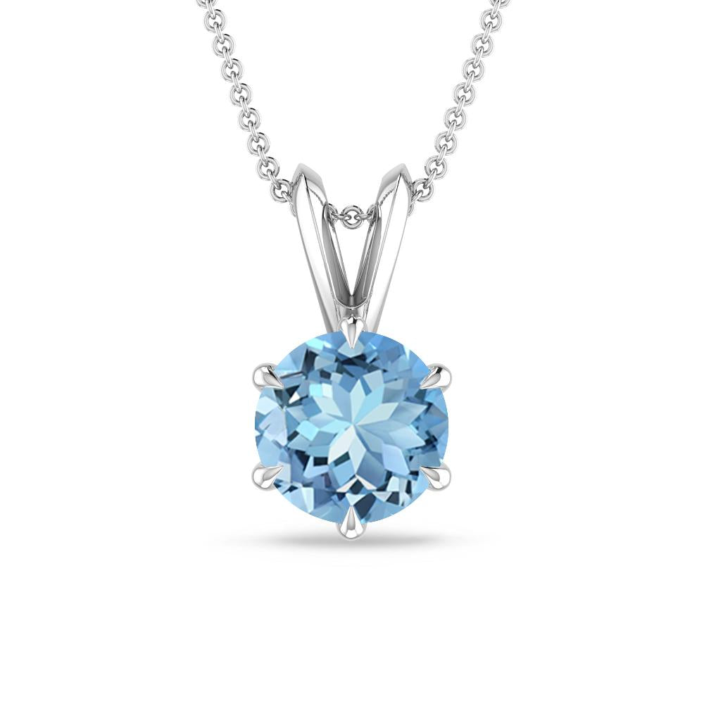 White Gold - Aquamarine