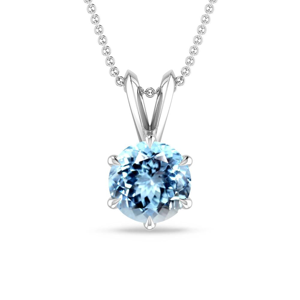 White Gold - Aquamarine