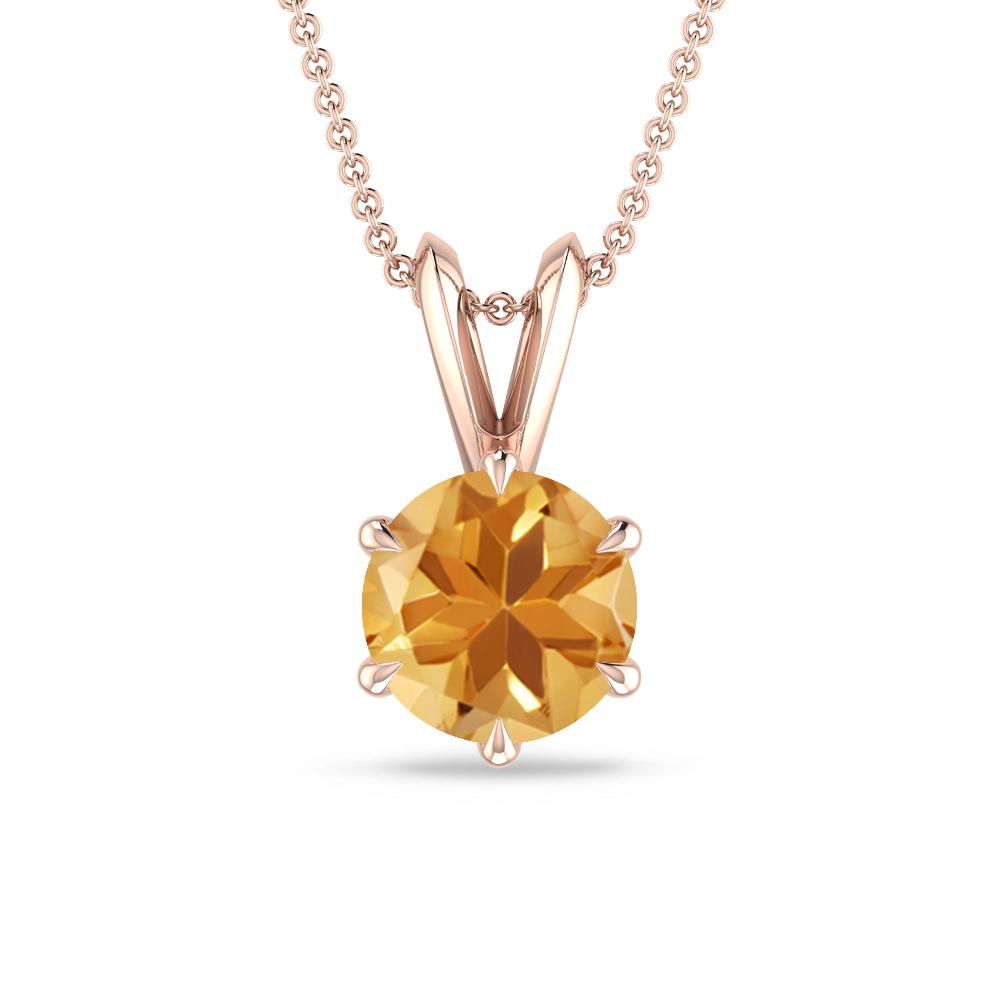 Rose Gold - Citrine