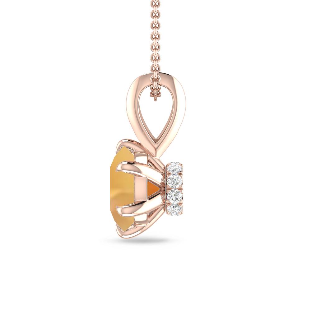 Rose Gold - Citrine