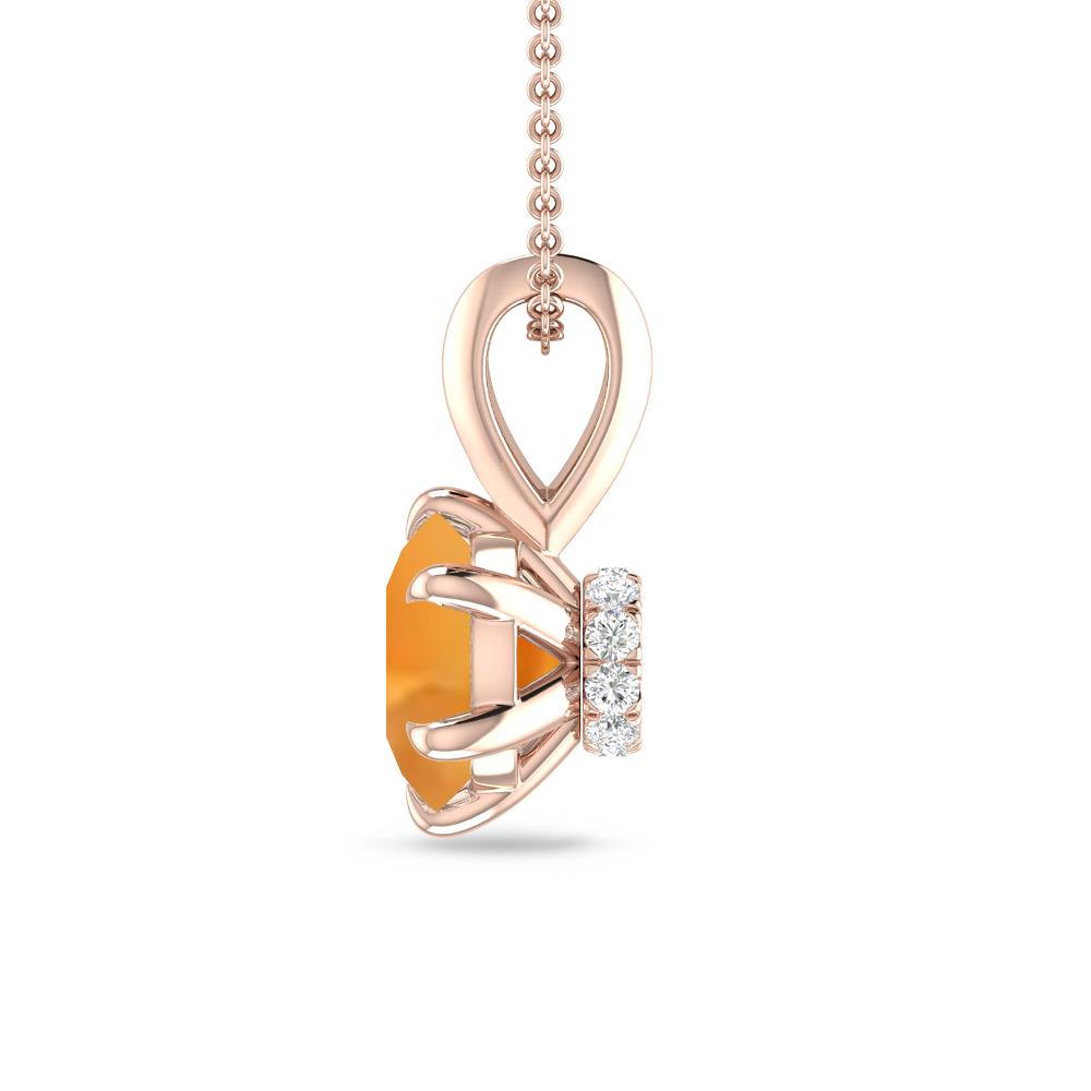 Rose Gold - Citrine