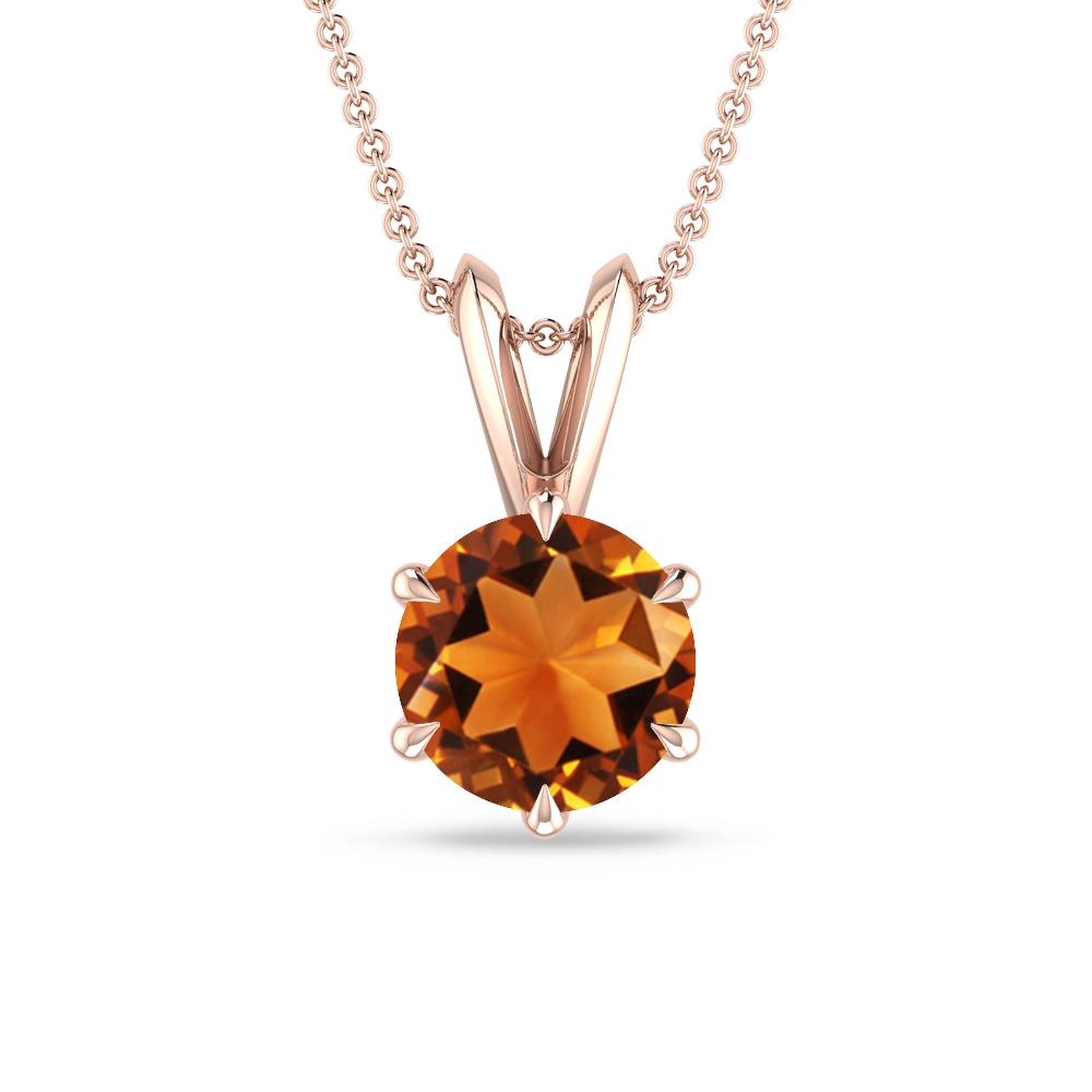 Rose Gold - Citrine