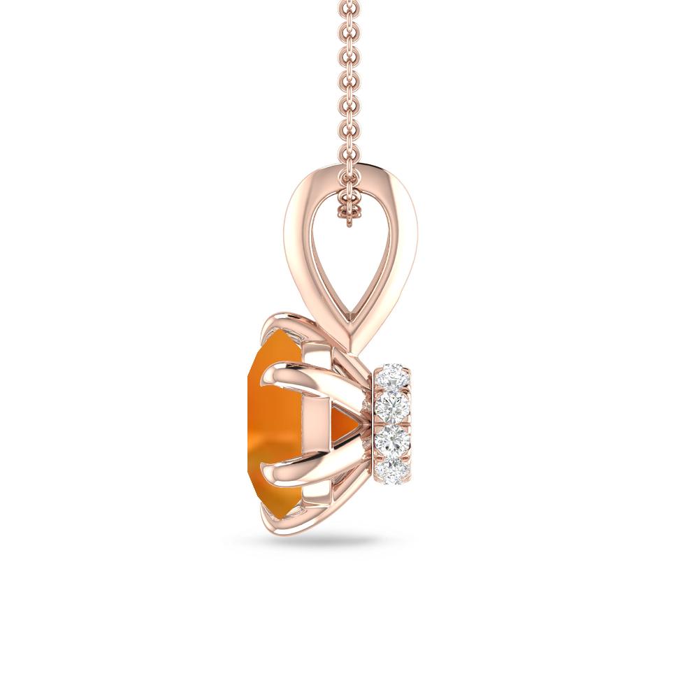 Rose Gold - Citrine