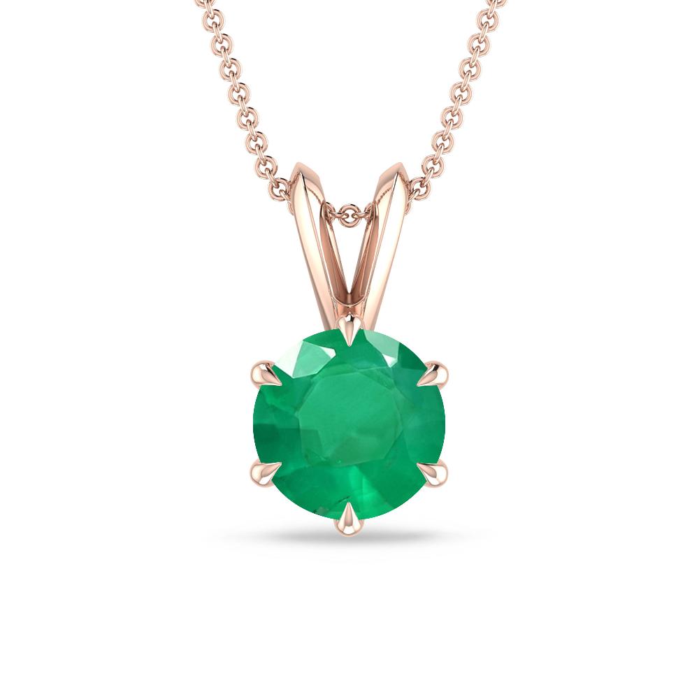 Rose Gold - Emerald