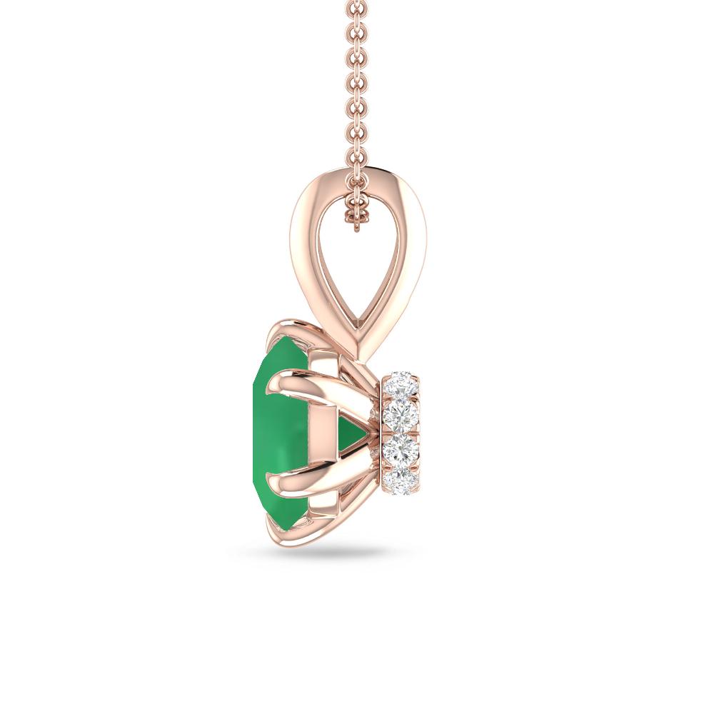 Rose Gold - Emerald