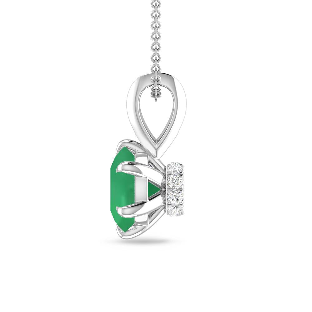 White Gold - Emerald