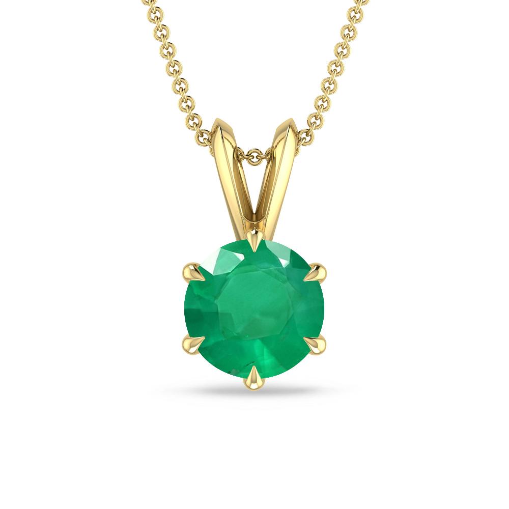 Yellow Gold - Emerald