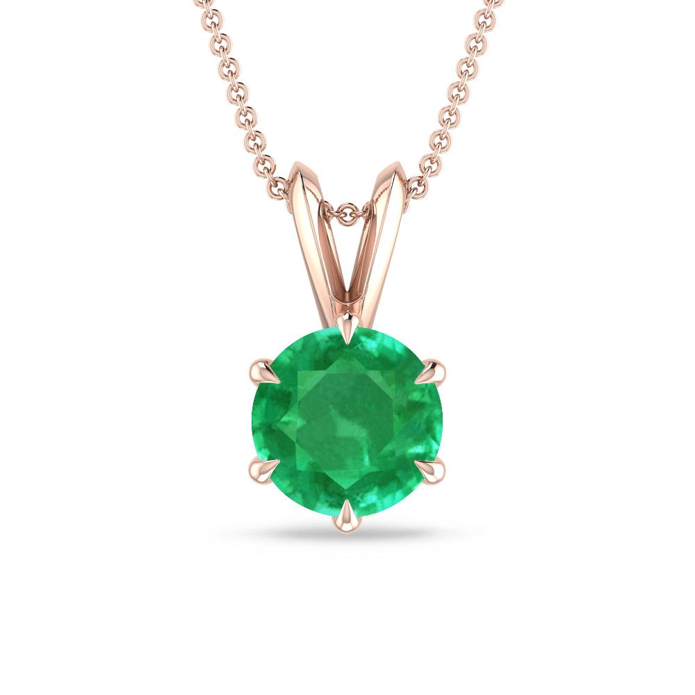 Rose Gold - Emerald