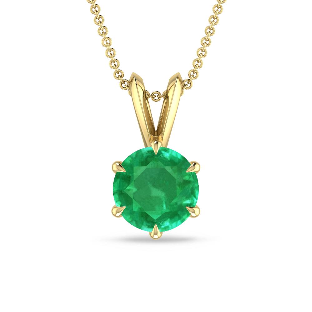 Yellow Gold - Emerald