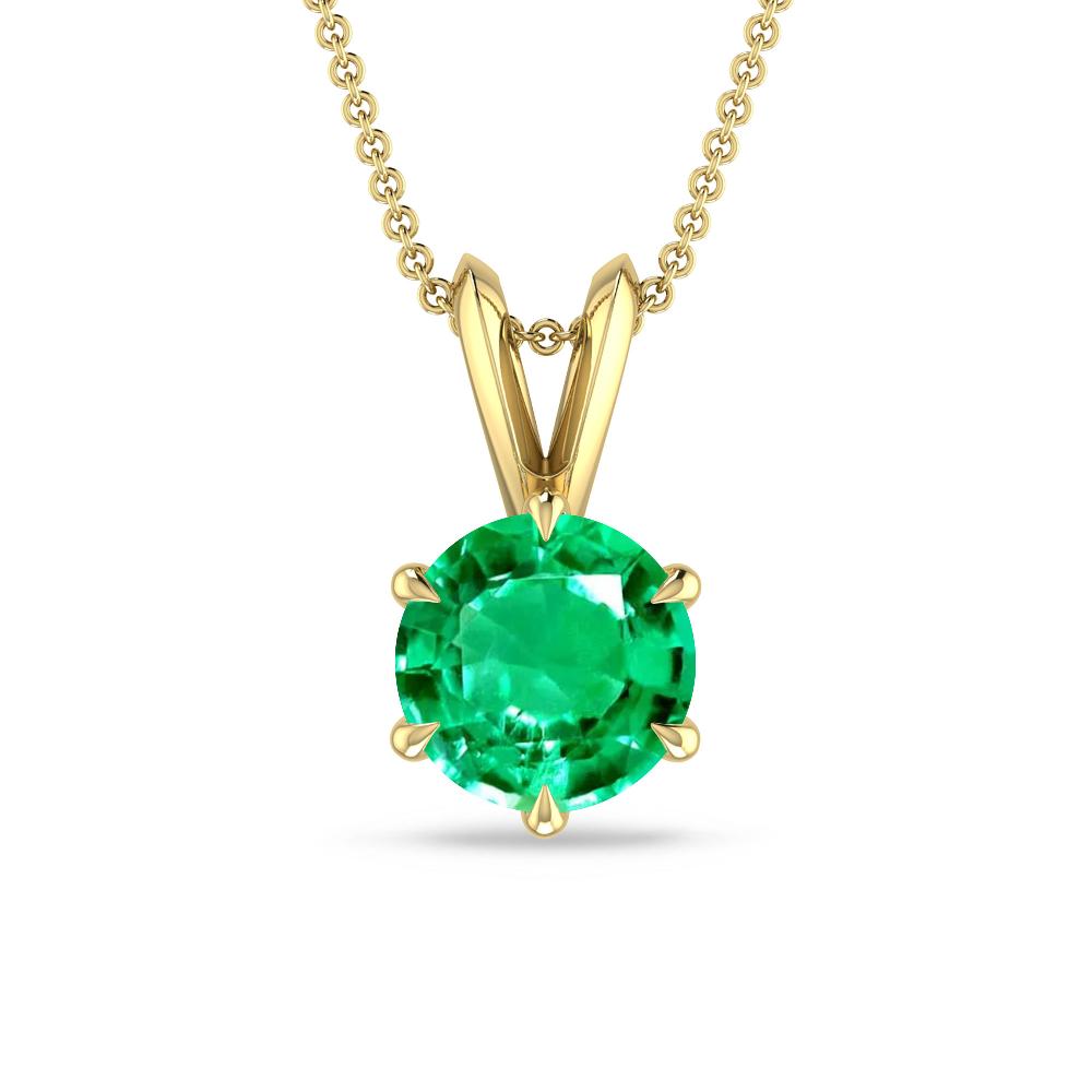 Yellow Gold - Emerald