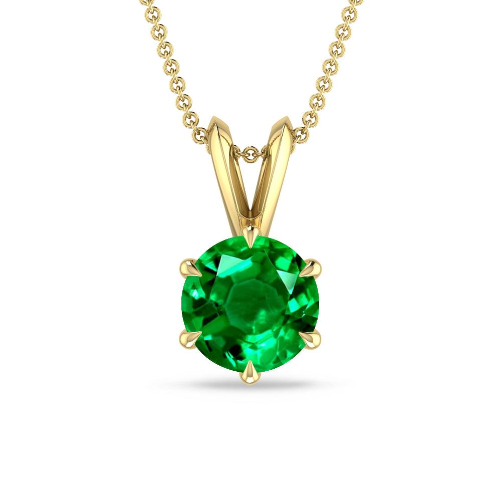 Yellow Gold - Emerald