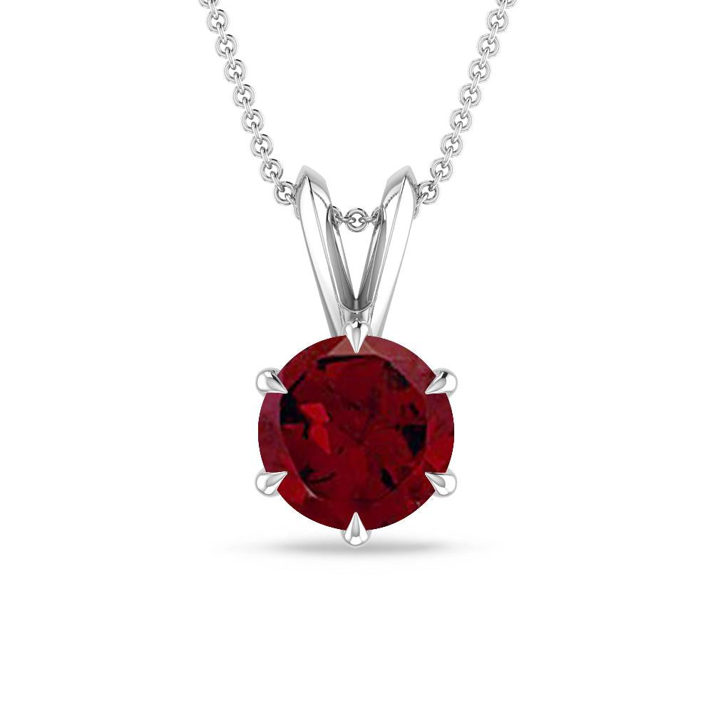 White Gold - Garnet