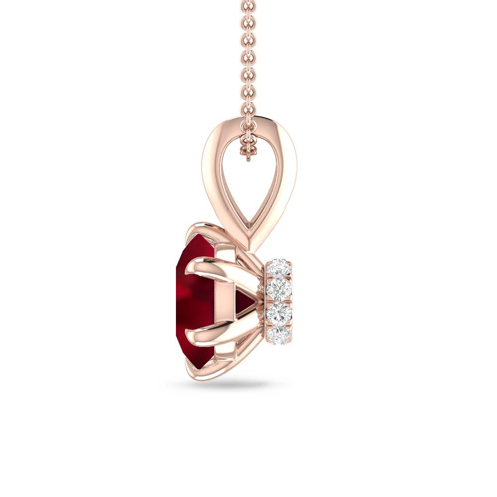 Rose Gold - Garnet