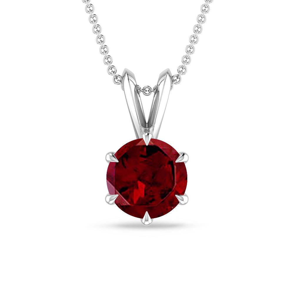 White Gold - Garnet