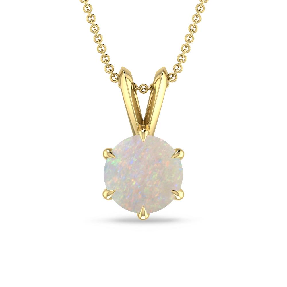 Yellow Gold - Opal