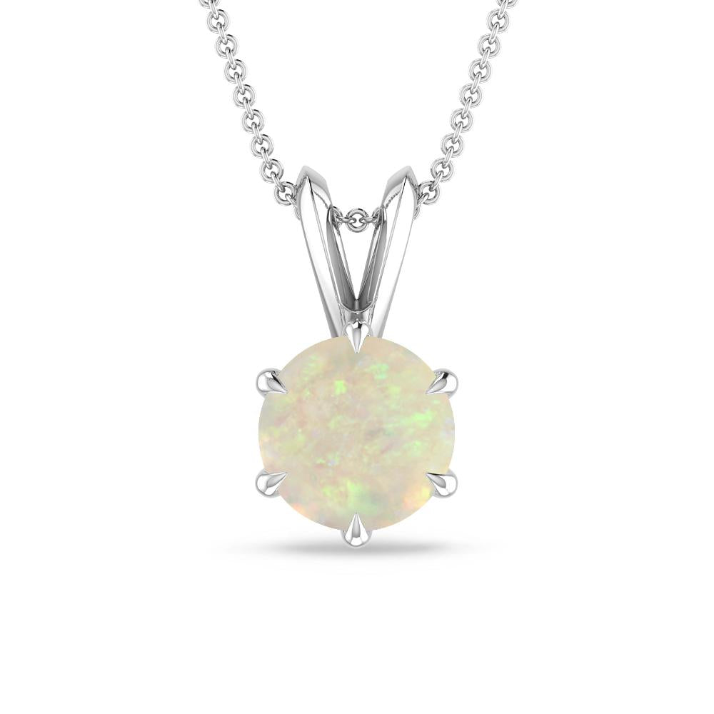 White Gold - Opal