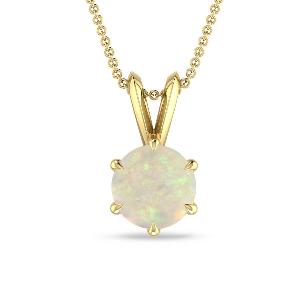 Yellow Gold - Opal