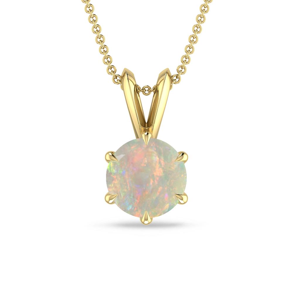 Yellow Gold - Opal