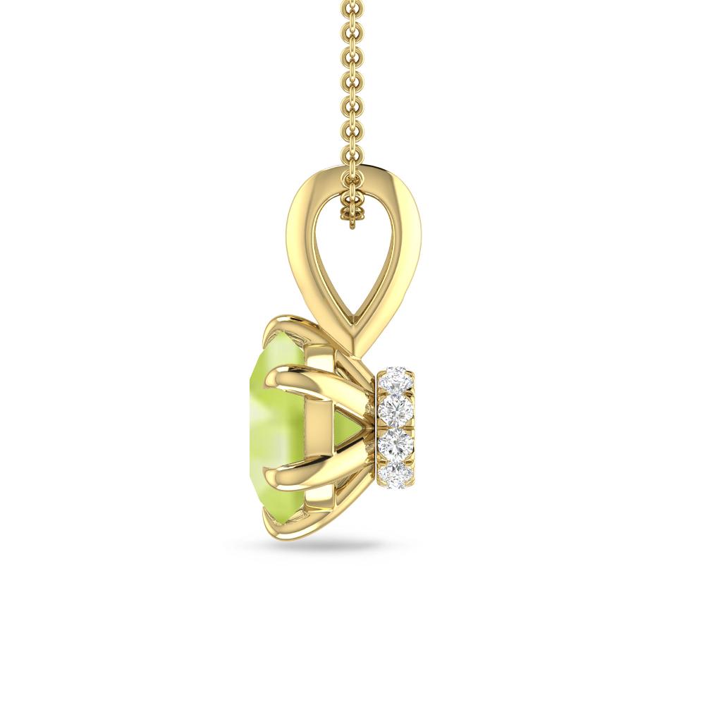 Yellow Gold - Peridot