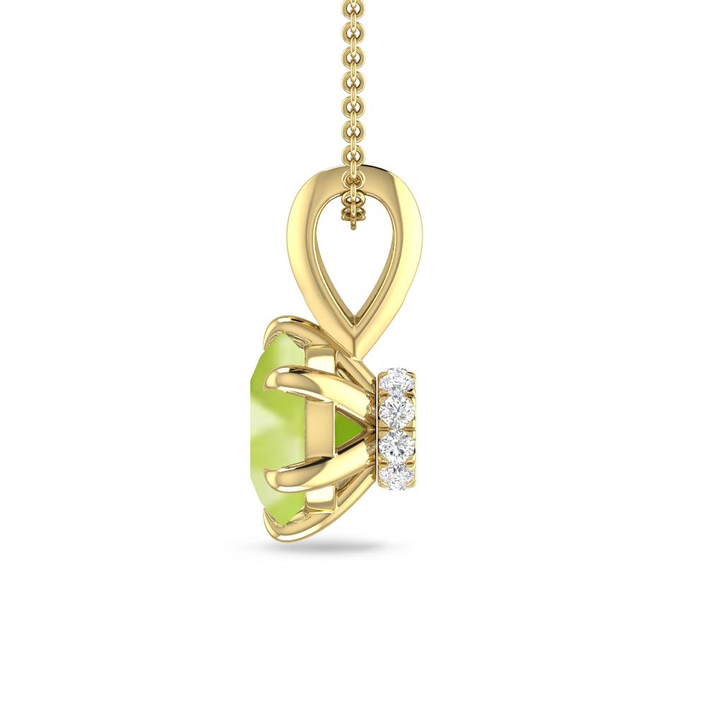 Yellow Gold - Peridot