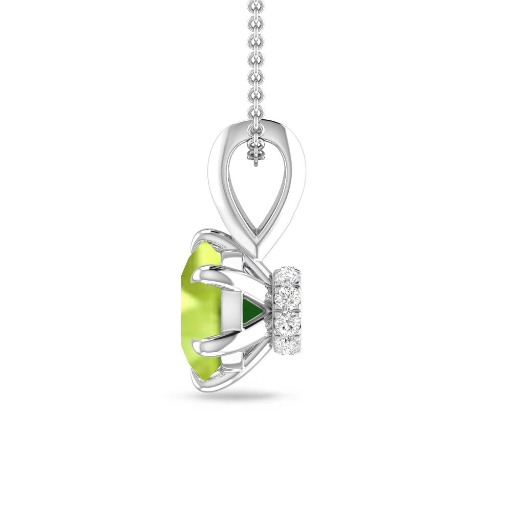 White Gold - Peridot