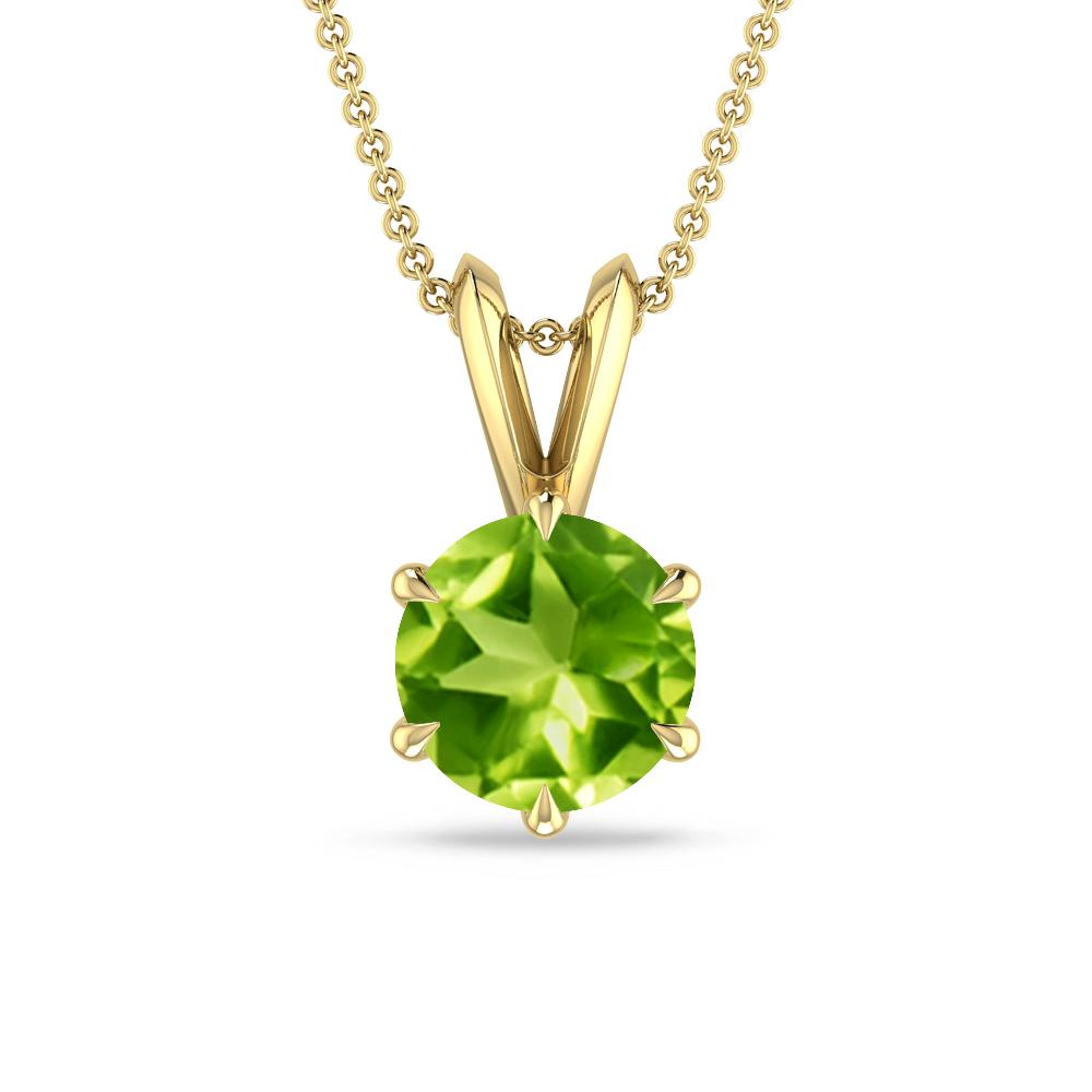 Yellow Gold - Peridot