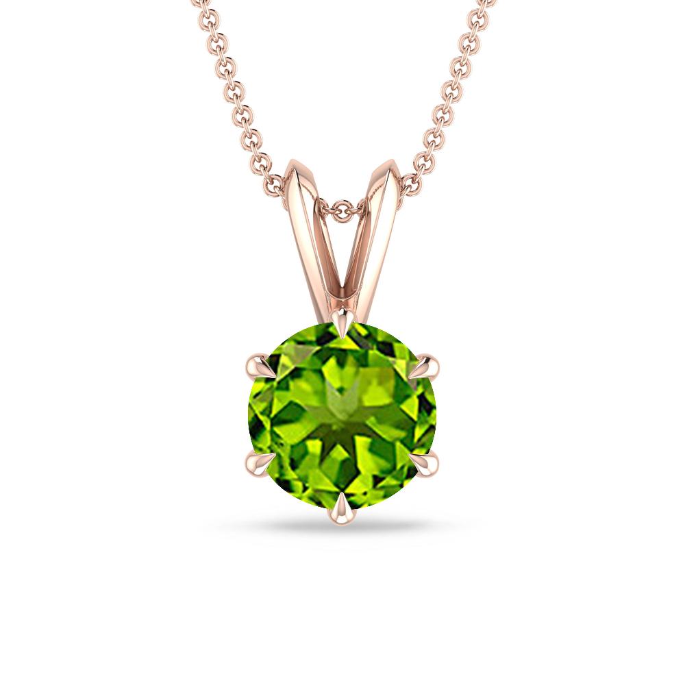 Rose Gold - Peridot