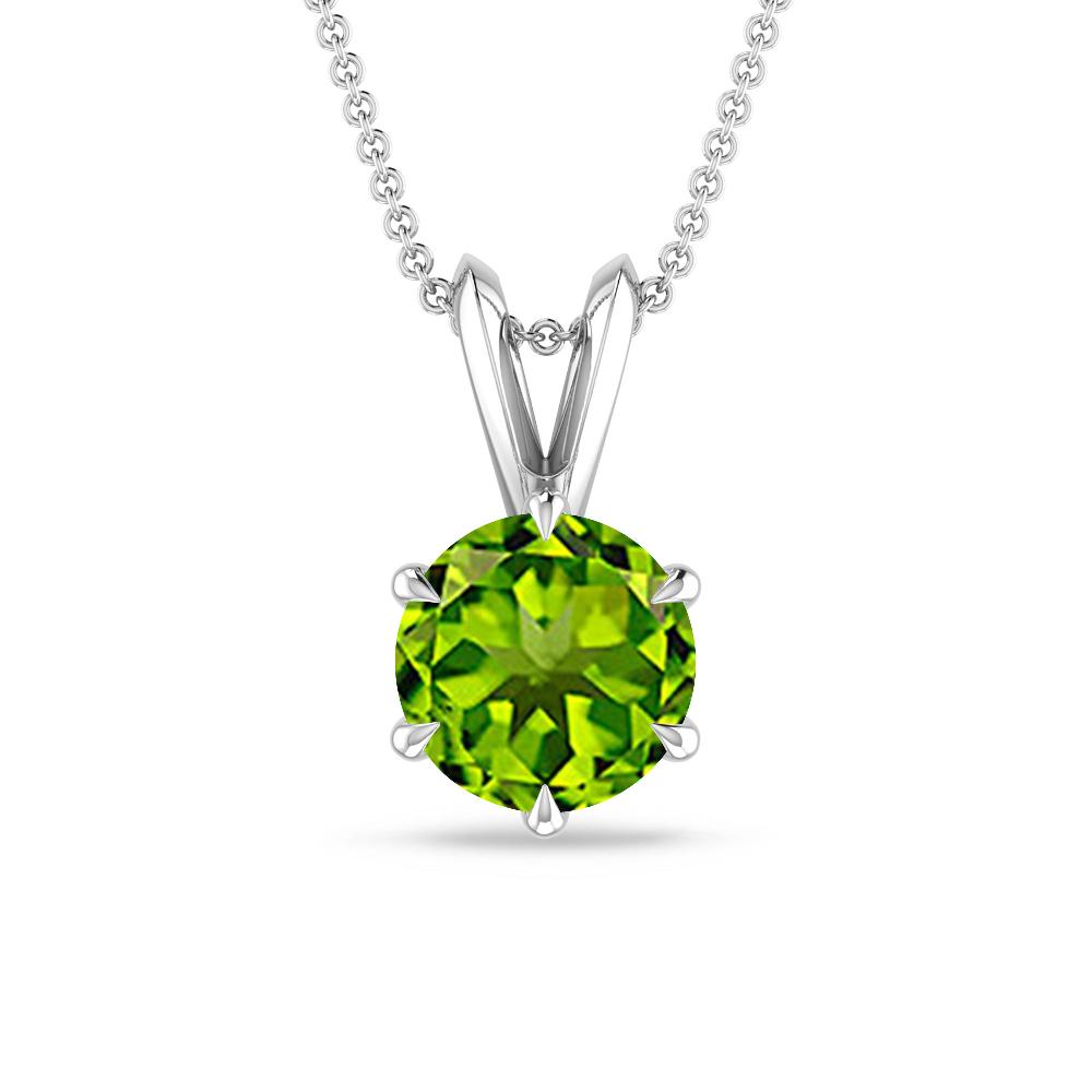 White Gold - Peridot