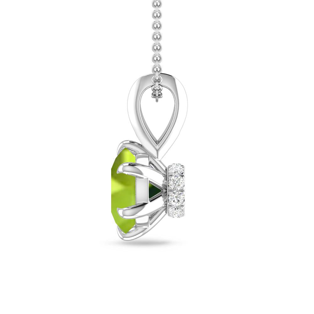 White Gold - Peridot