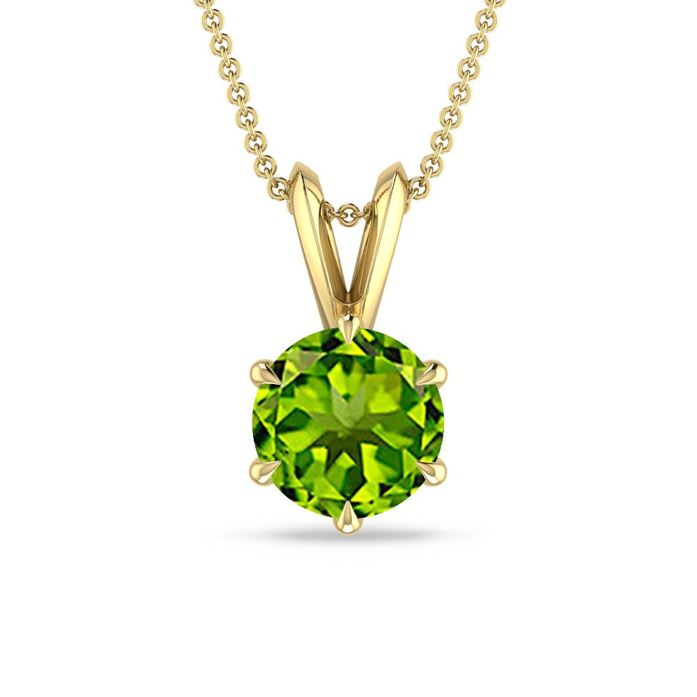 Yellow Gold - Peridot