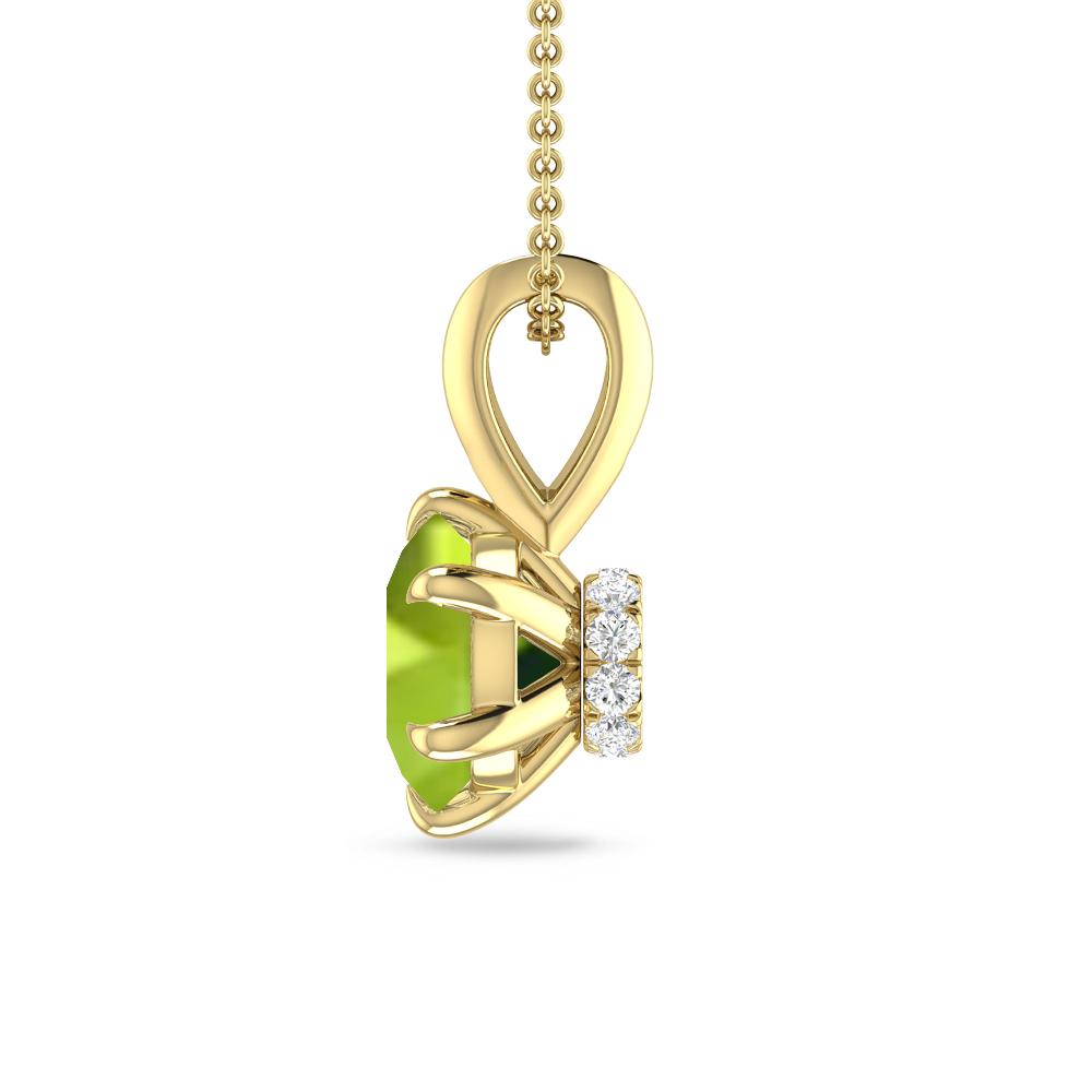 Yellow Gold - Peridot