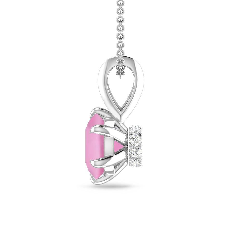 White Gold - Pink Tourmaline