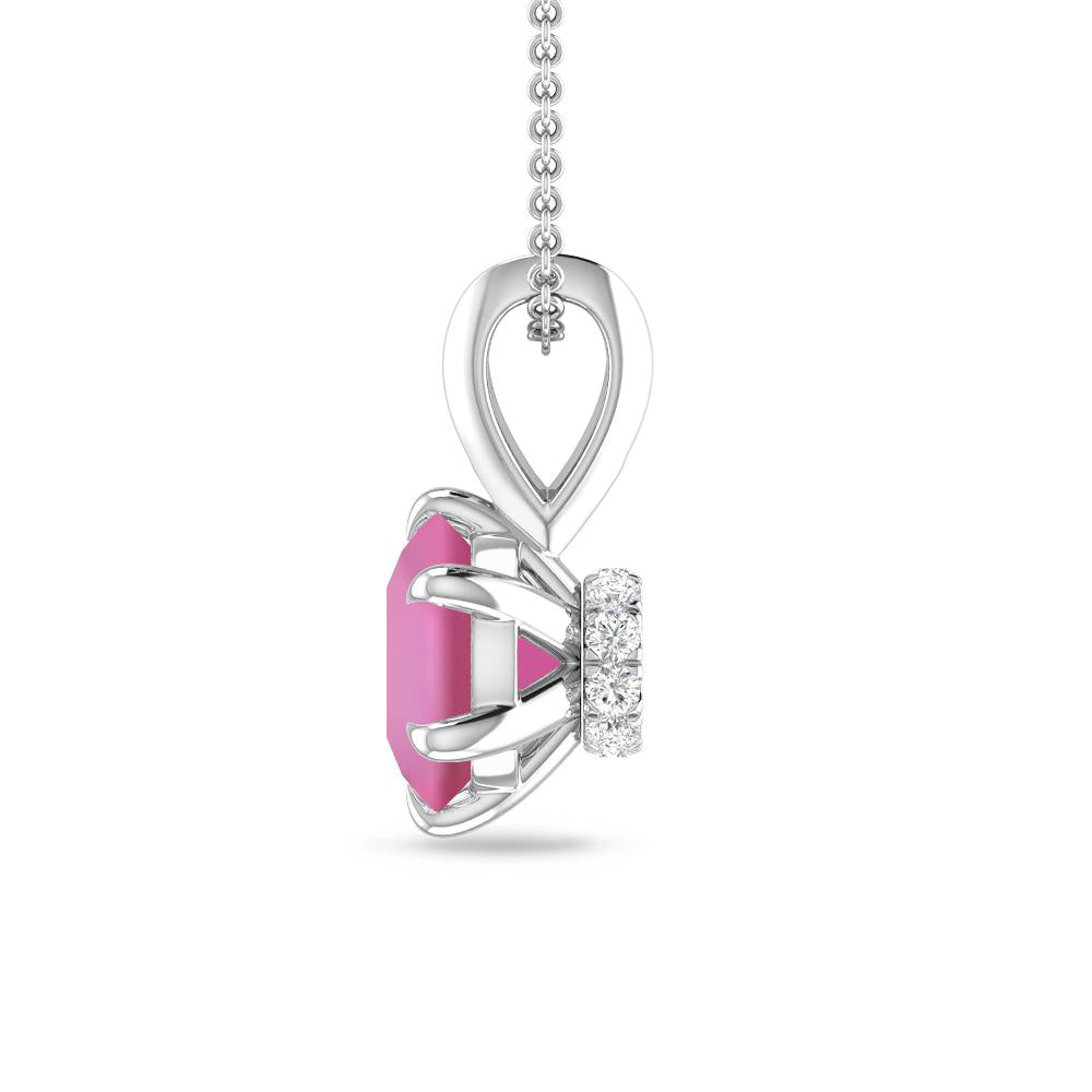 White Gold - Pink Tourmaline