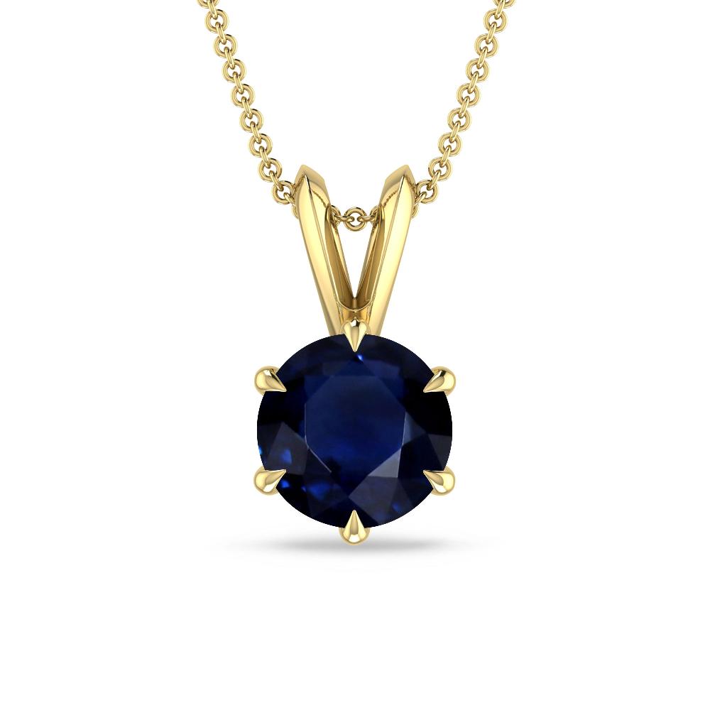 Yellow Gold - Sapphire