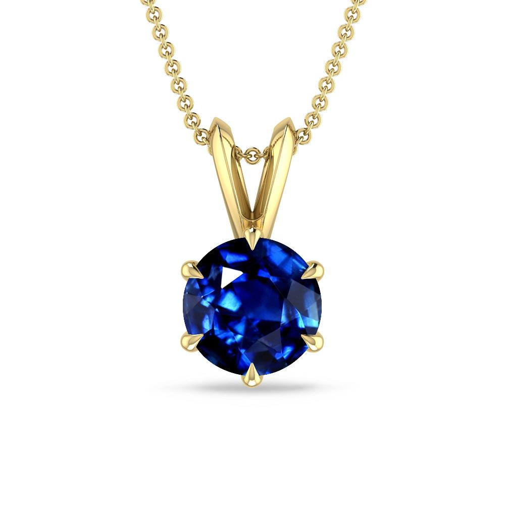 Yellow Gold - Sapphire