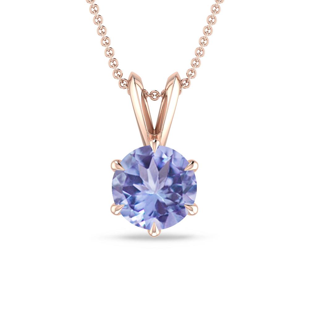 Rose Gold - Tanzanite