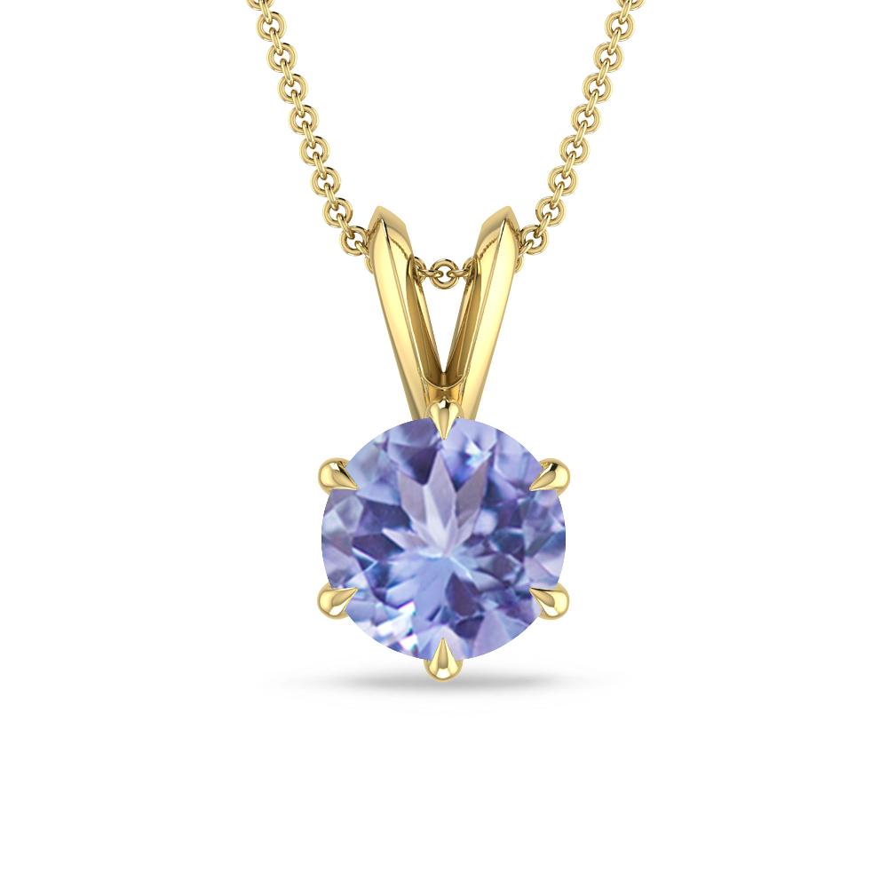 Yellow Gold - Tanzanite