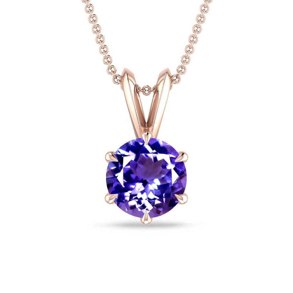 Rose Gold - Tanzanite