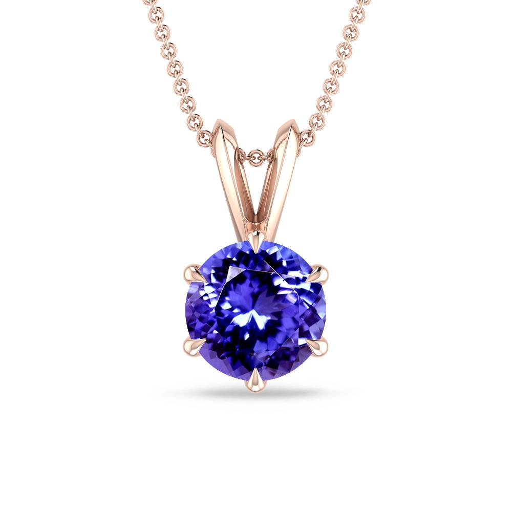 Rose Gold - Tanzanite