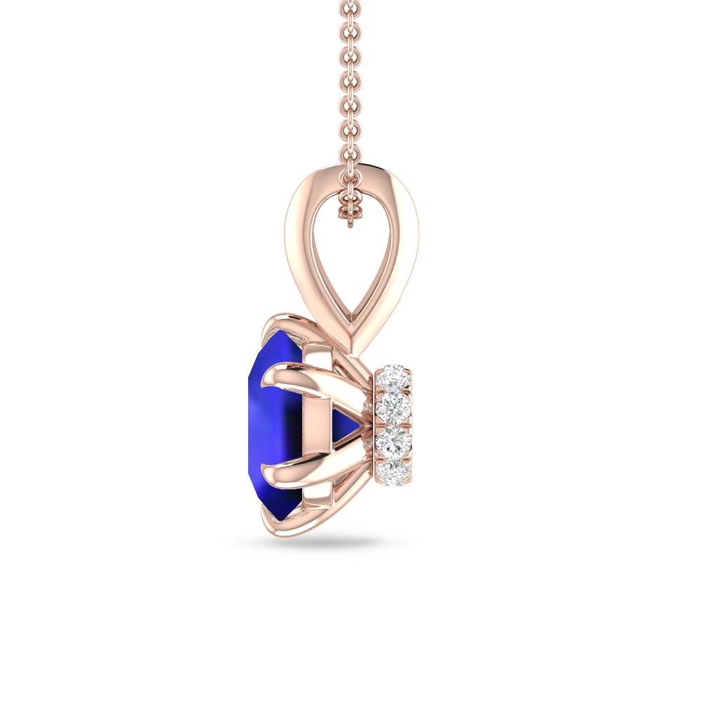 Rose Gold - Tanzanite