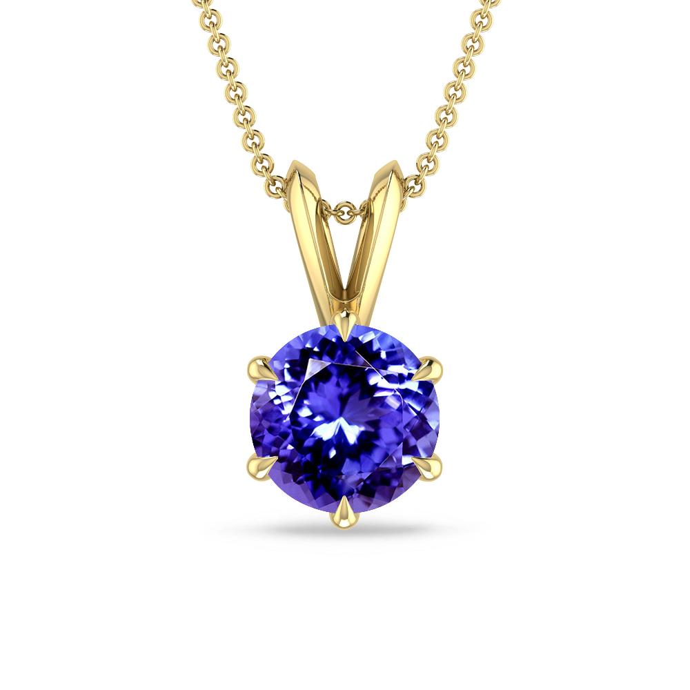 Yellow Gold - Tanzanite