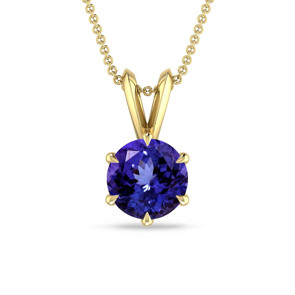 Yellow Gold - Tanzanite