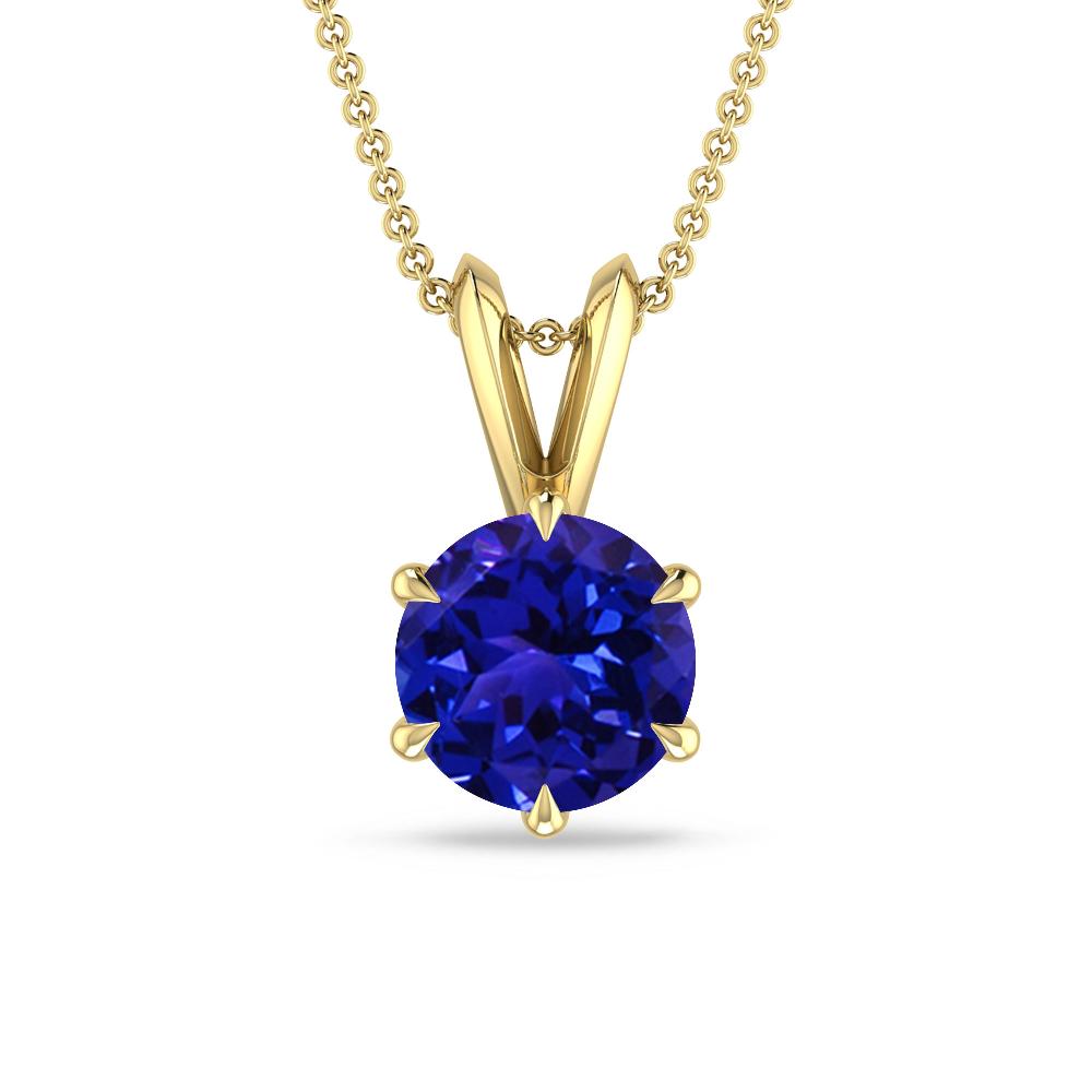 Yellow Gold - Tanzanite